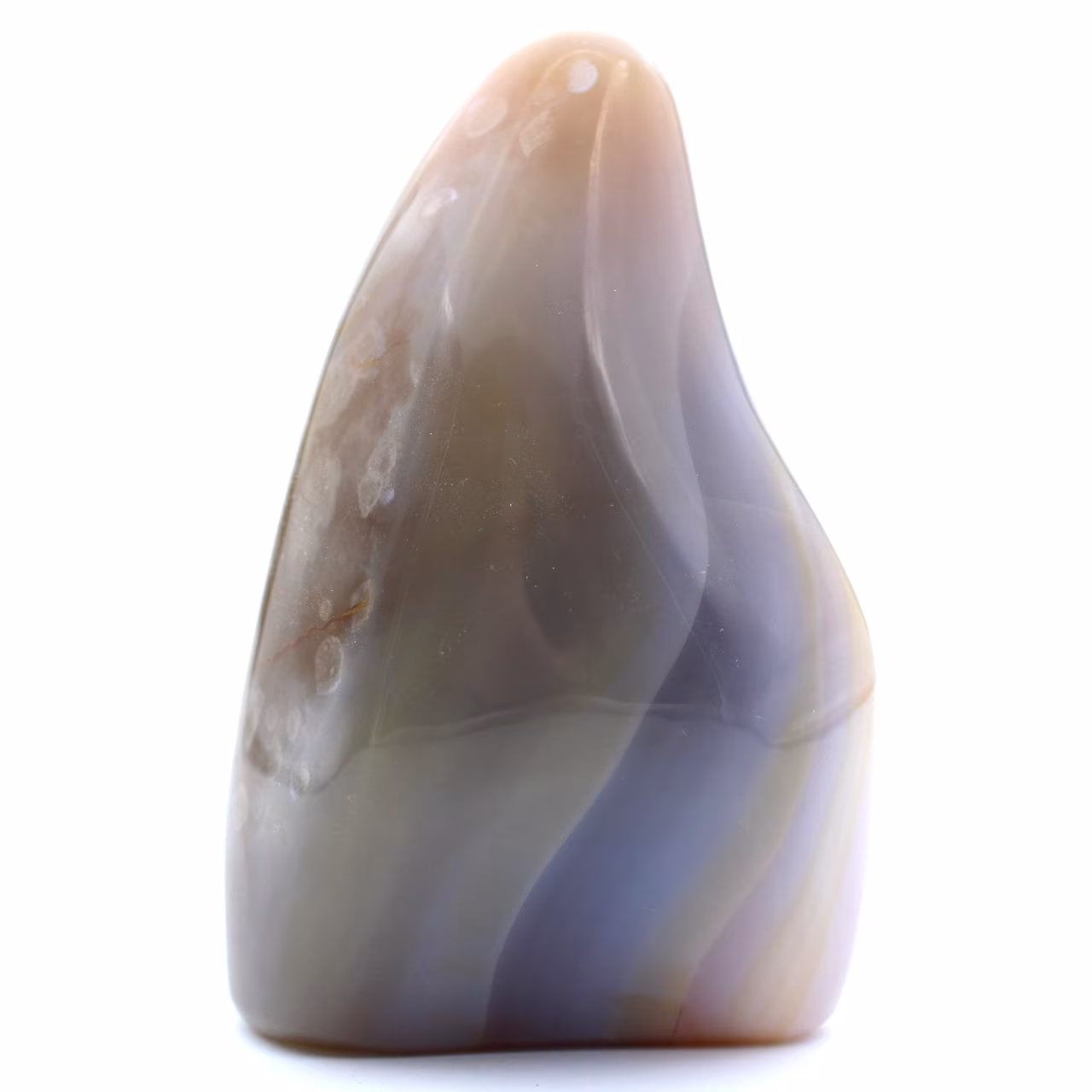 Bloc à poser en agate