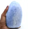 Forme libre de calcite bleue - 0