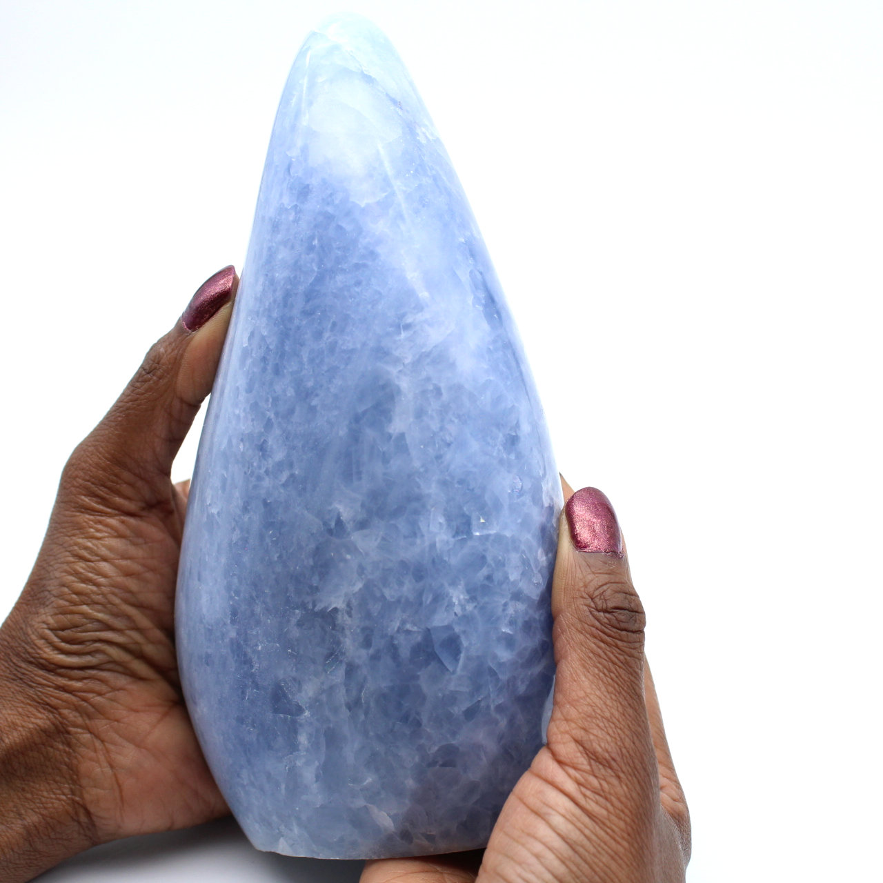 Roche de calcite bleue