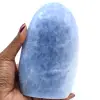 Roche en calcite bleue polie - 0