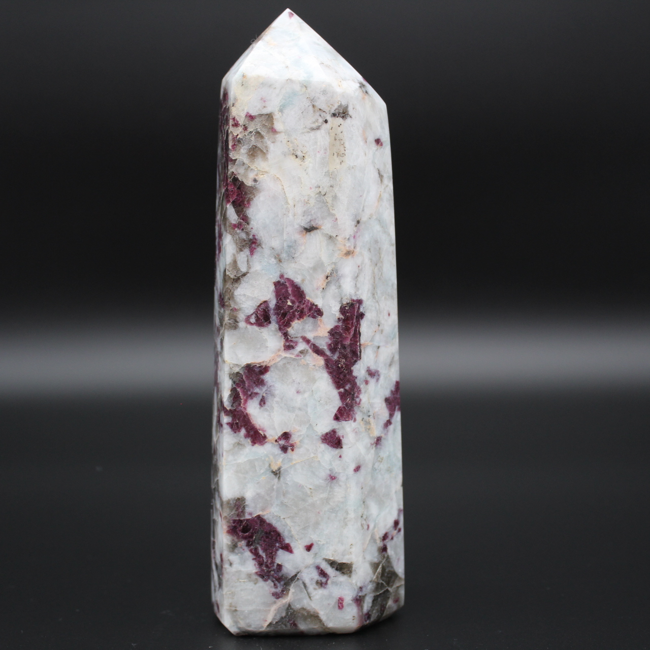 Prisme de lépidolite