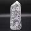 Prisme en pierre de lépidolite