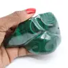 Pierre polie de malachite - 0
