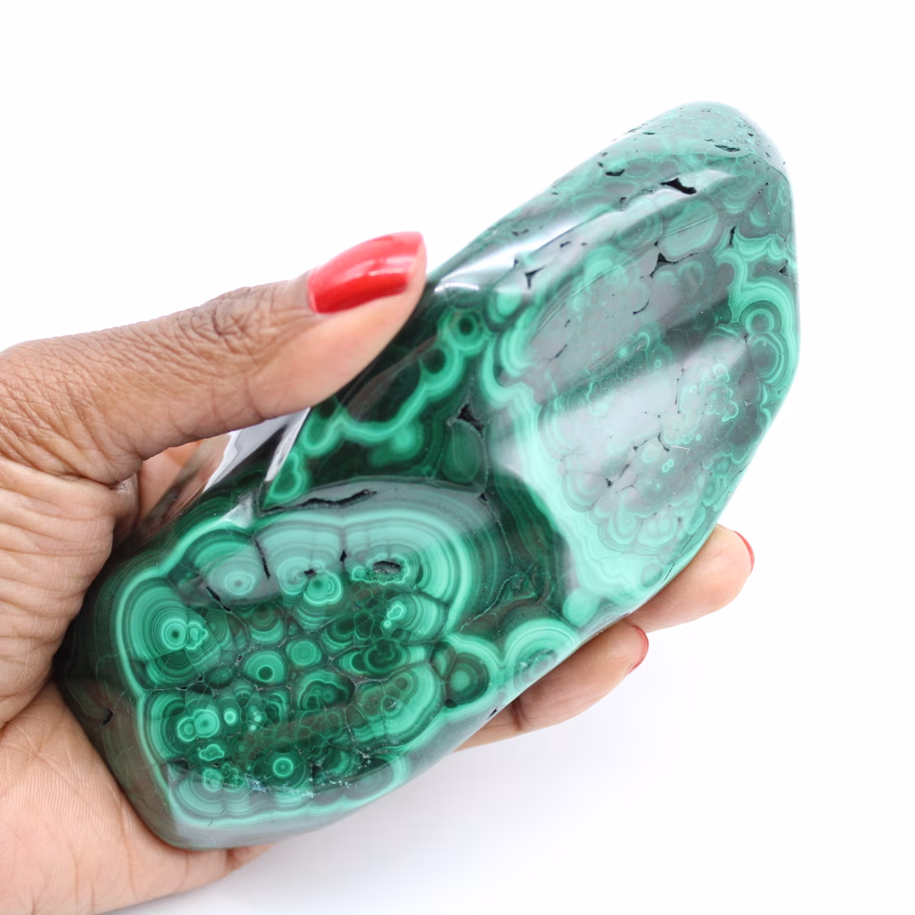 Pierre en malachite