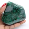 Malachite pierre polie