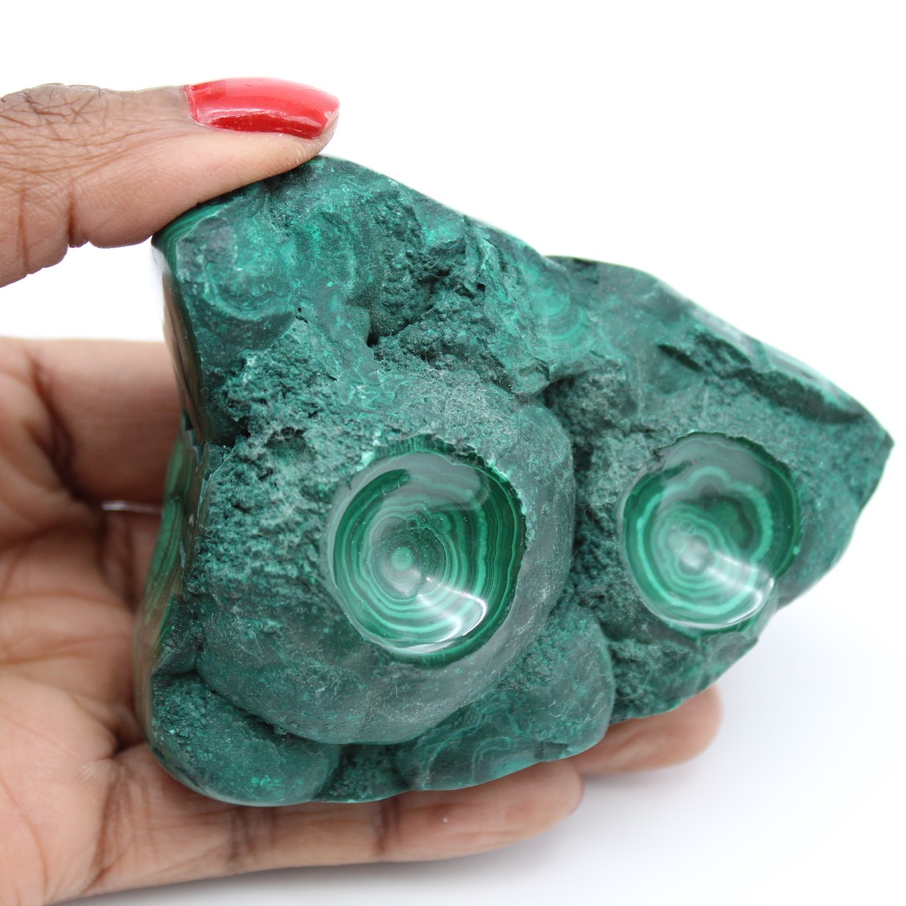Pierre en malachite