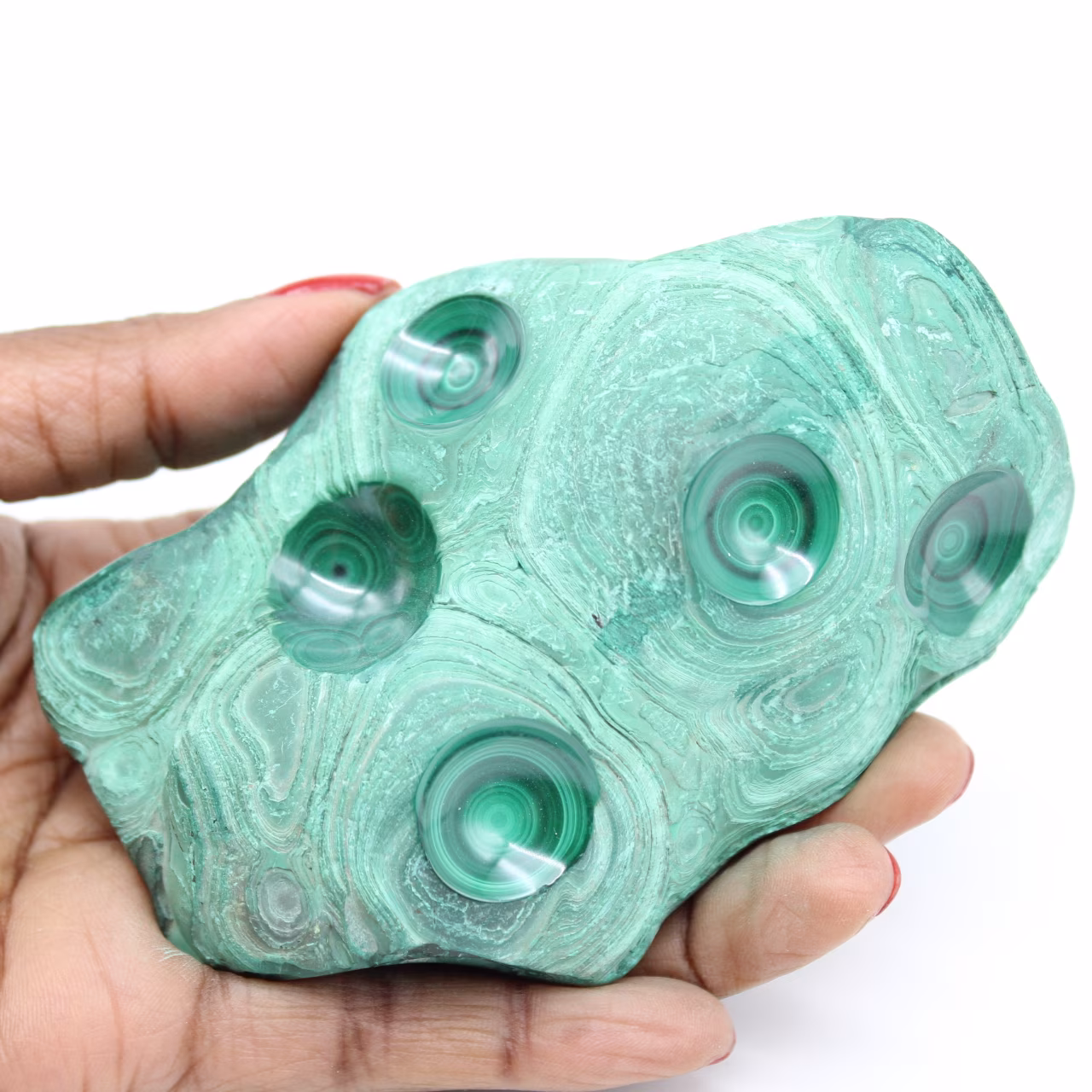 Pierre en malachite