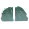 Serre livres aventurine 2 pièces - 0
