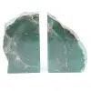 Serre livres aventurine 2 pièces - 0