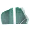Serre livres aventurine 2 pièces - 0
