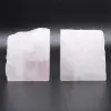 Serre livres quartz rose 2 pièces - 0