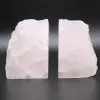Serre livres quartz rose 2 pièces - 0