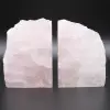 Serre livres quartz rose 2 pièces - 0