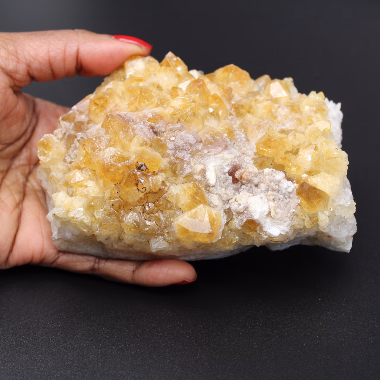 Cristaux de citrine