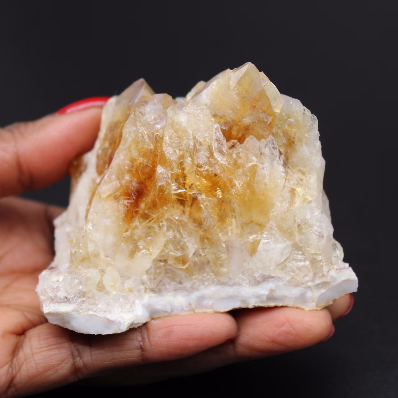 Cristaux de citrine