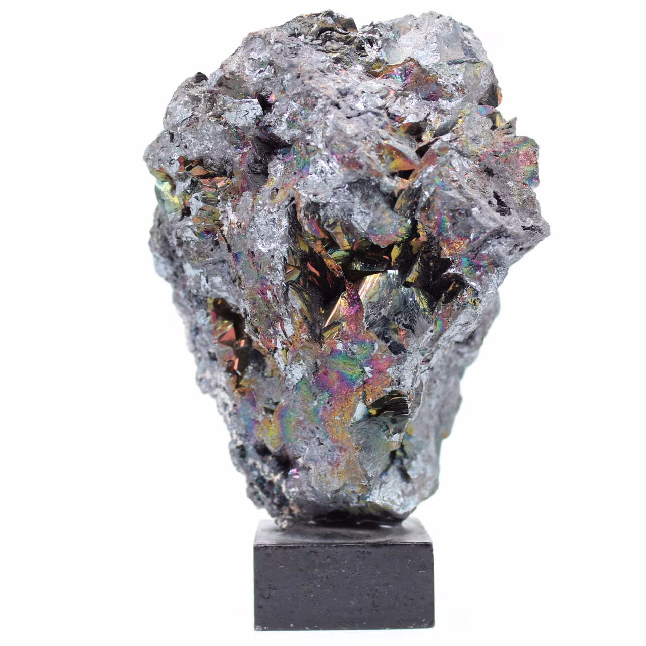 Pièce rare d'oligiste flamboyante