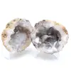 Géode agate coconut entière - 0