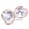 Géode agate coconut entière