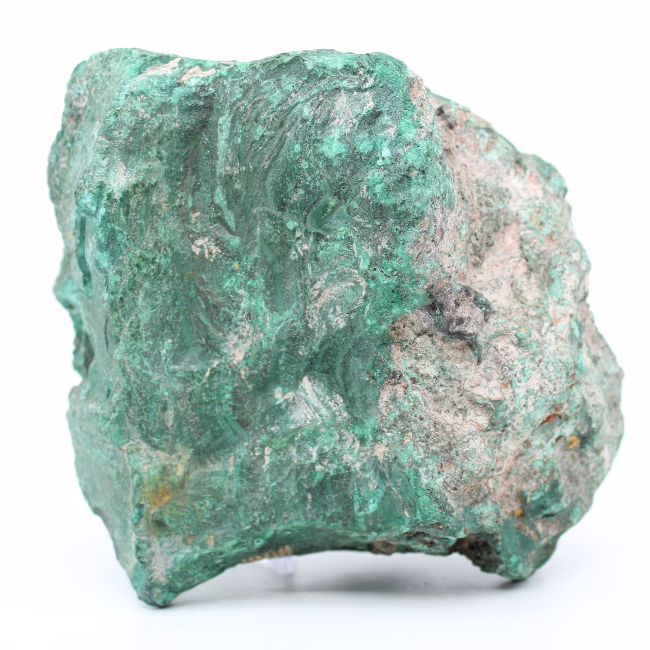 Bloc de malachite brute