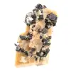 Cristaux de mica sur calcite orange - 0