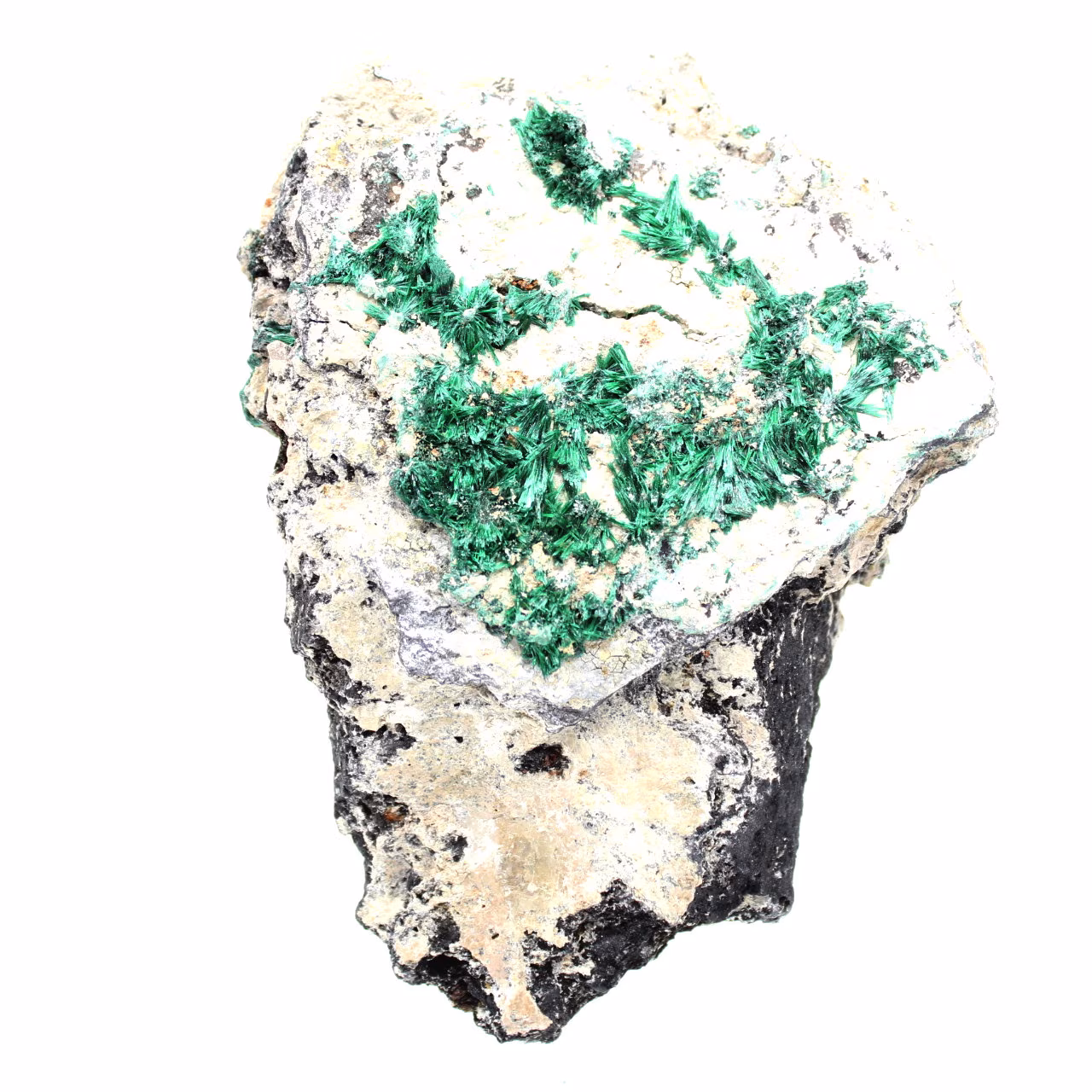 Malachite fibreuse