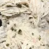 Cristaux de pyrite sur barytine - 5