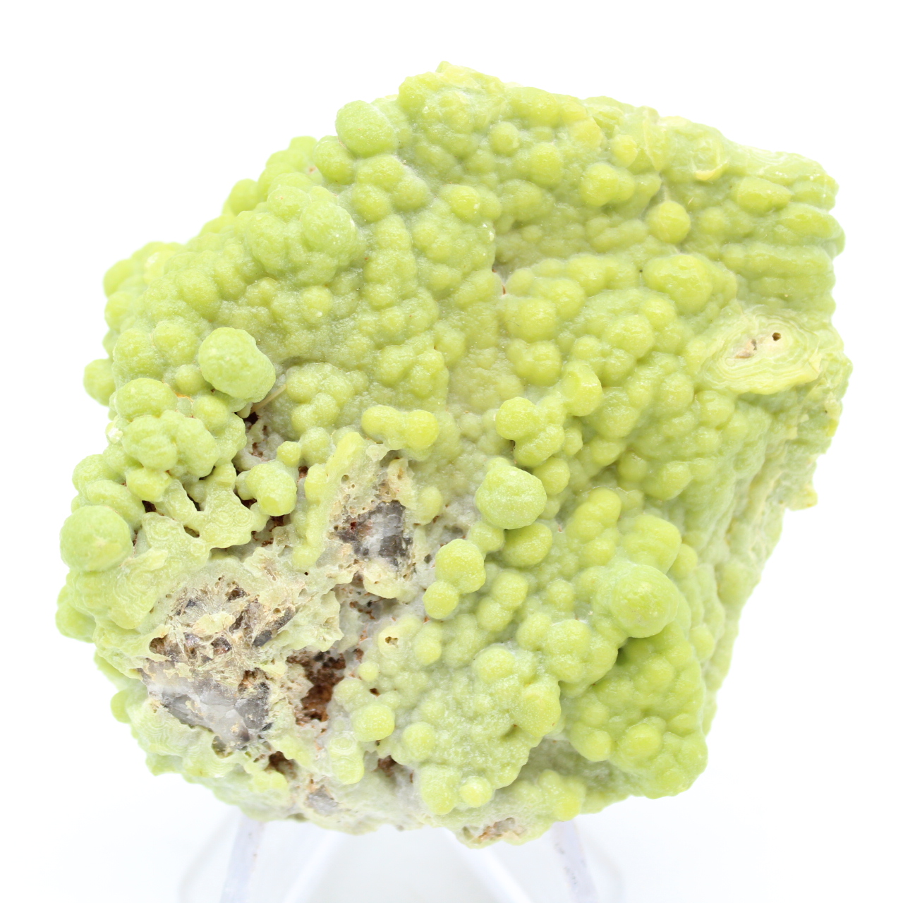 Pyromorphite verte en plaque