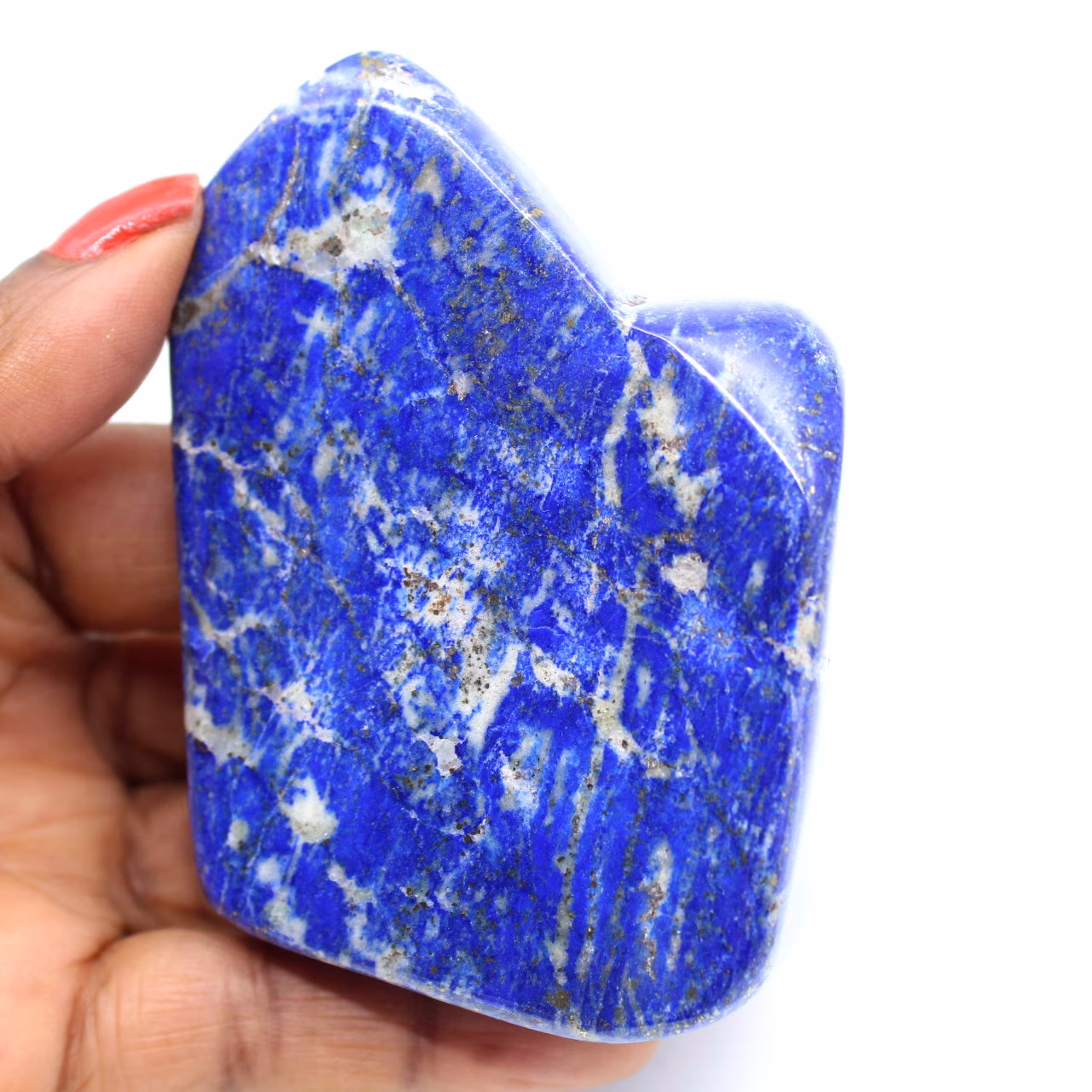 Pierre polie en Lapis-lazuli