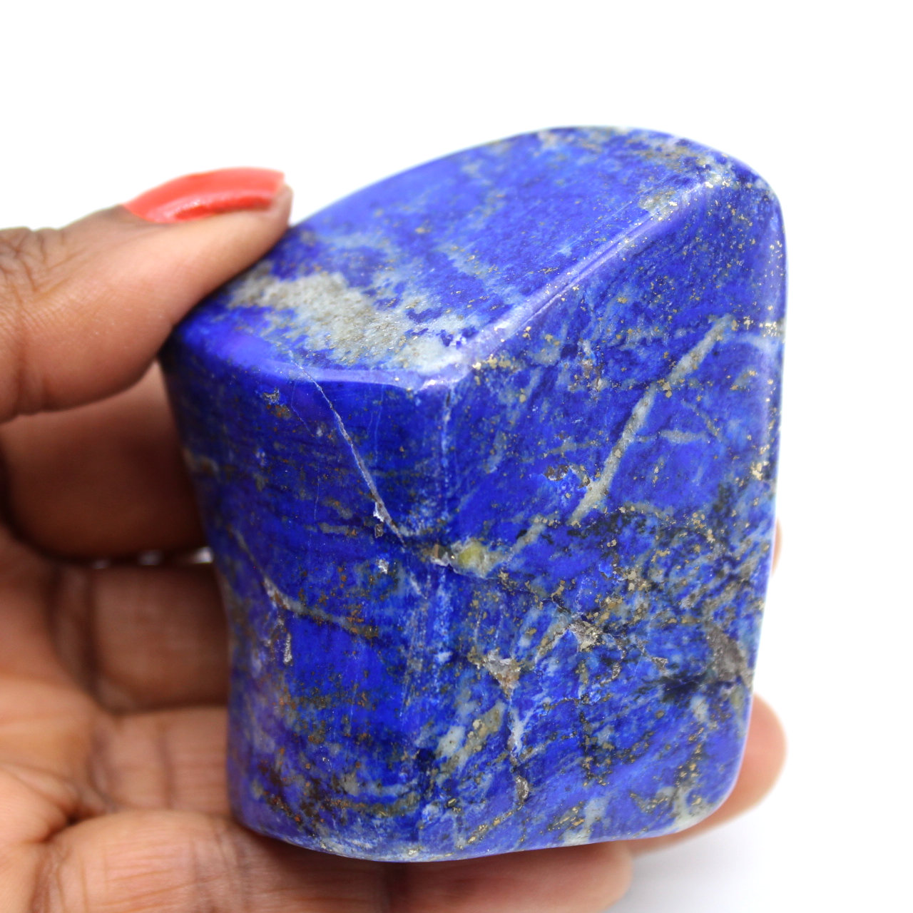 Bloc poli en Lapis-lazuli