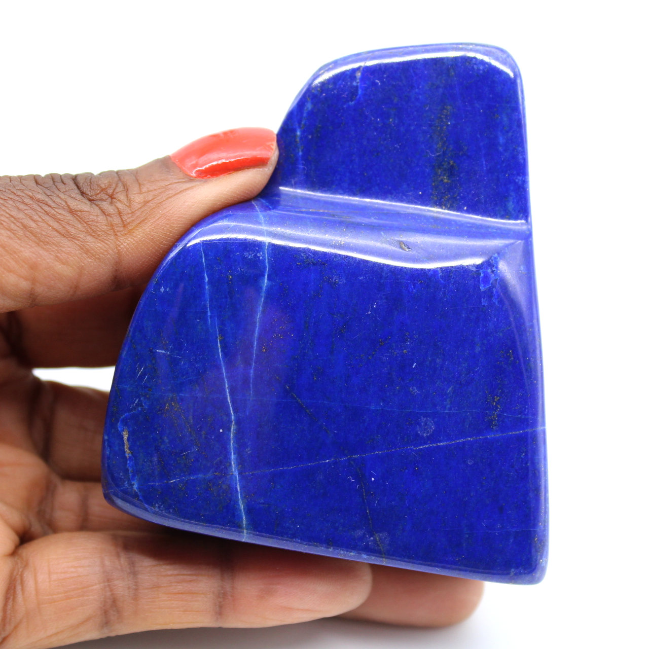 Pierre polie en Lapis-lazuli