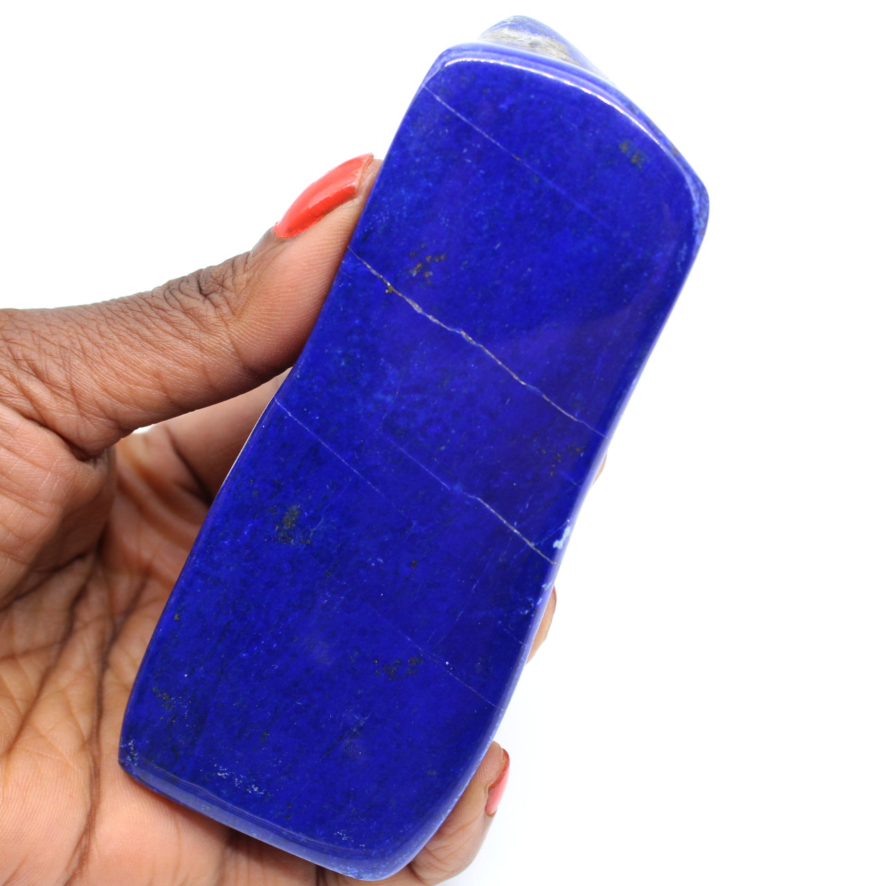 Lapis-lazuli polie pour collection