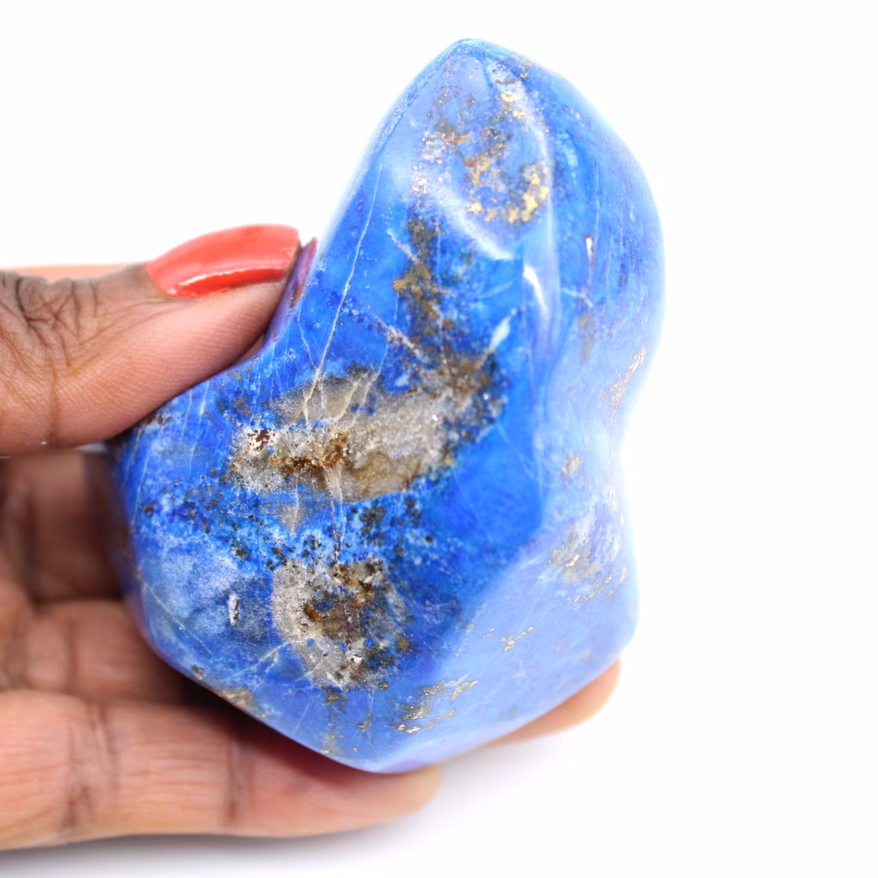 Bloc poli en Lapis-lazuli