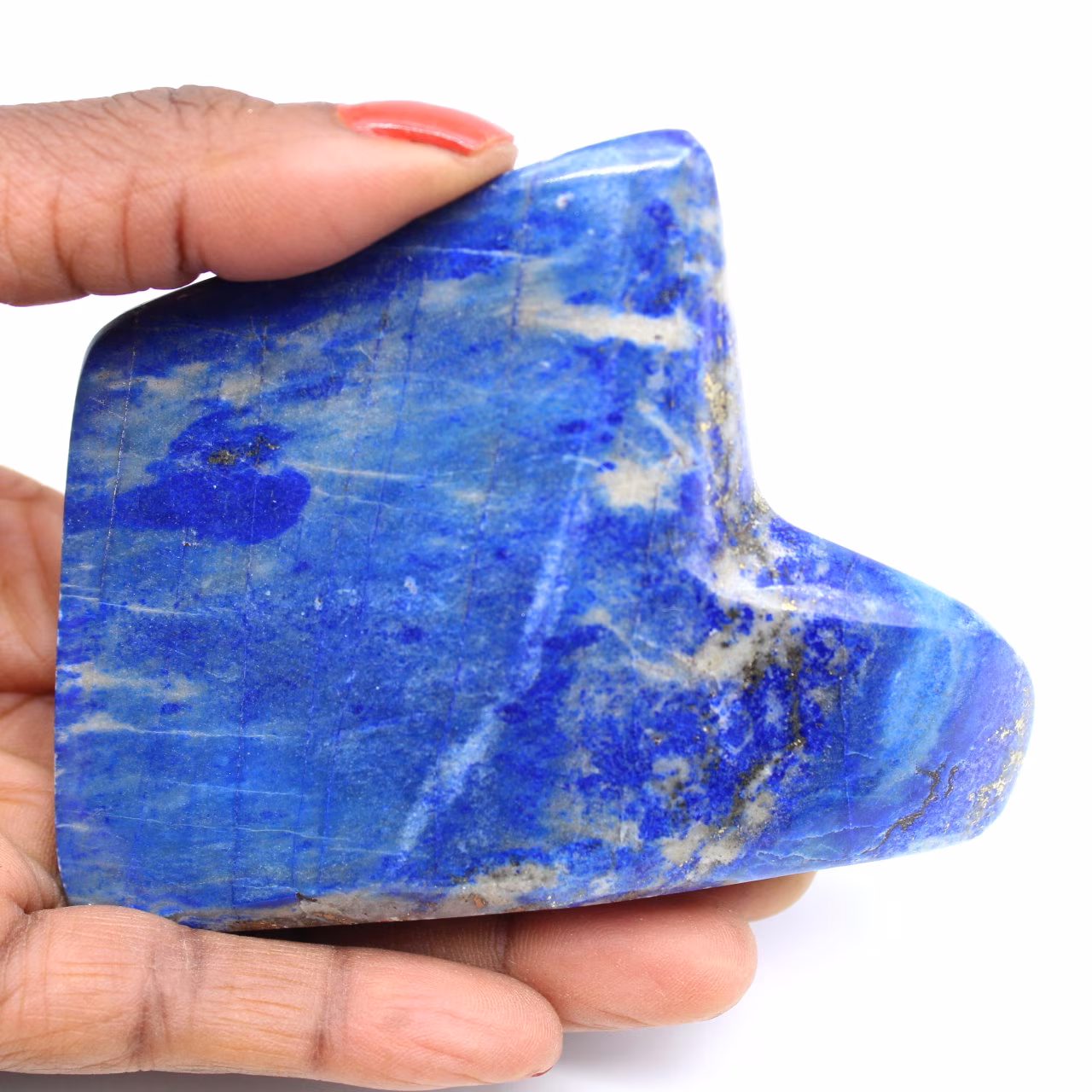 Lapis-lazuli polie pour collection