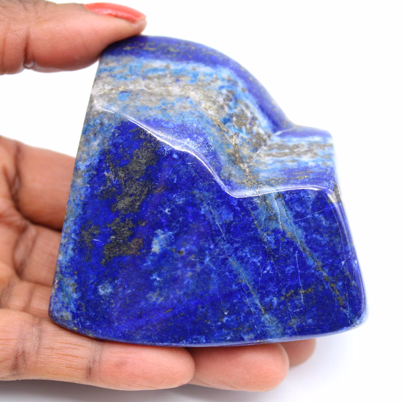 Forme libre en Lapis-lazuli