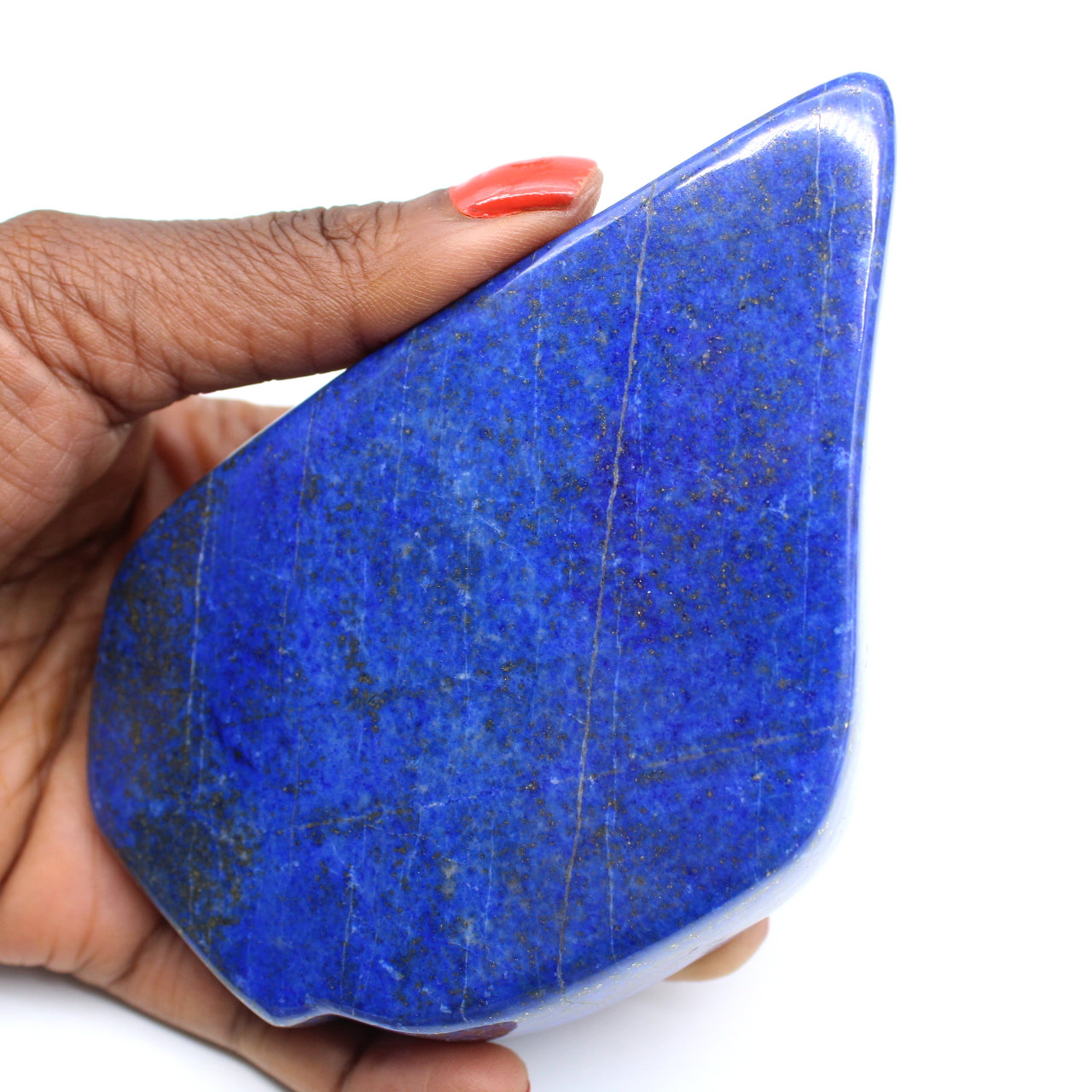 Lapis-lazuli polie pour collection