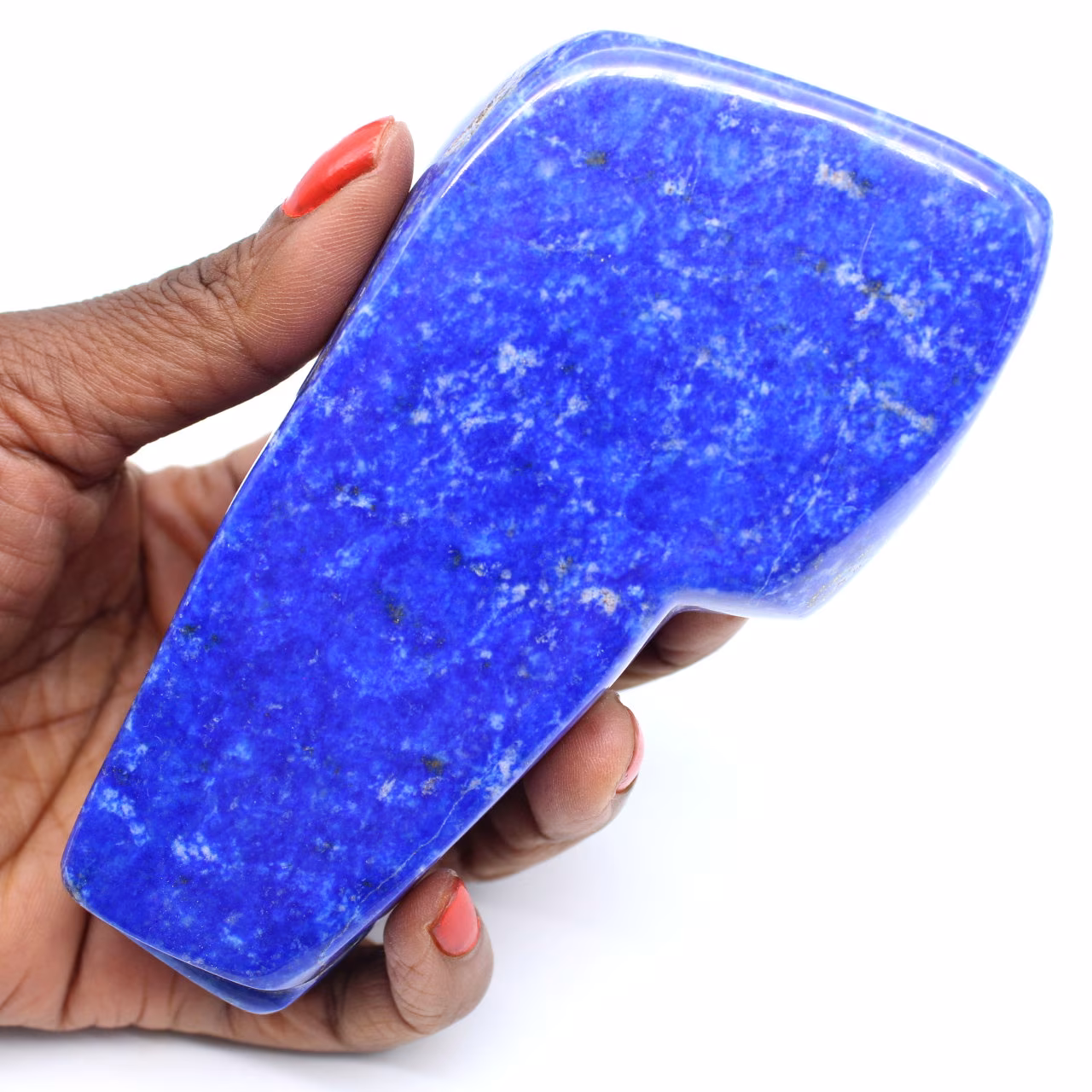 Bloc poli en Lapis-lazuli