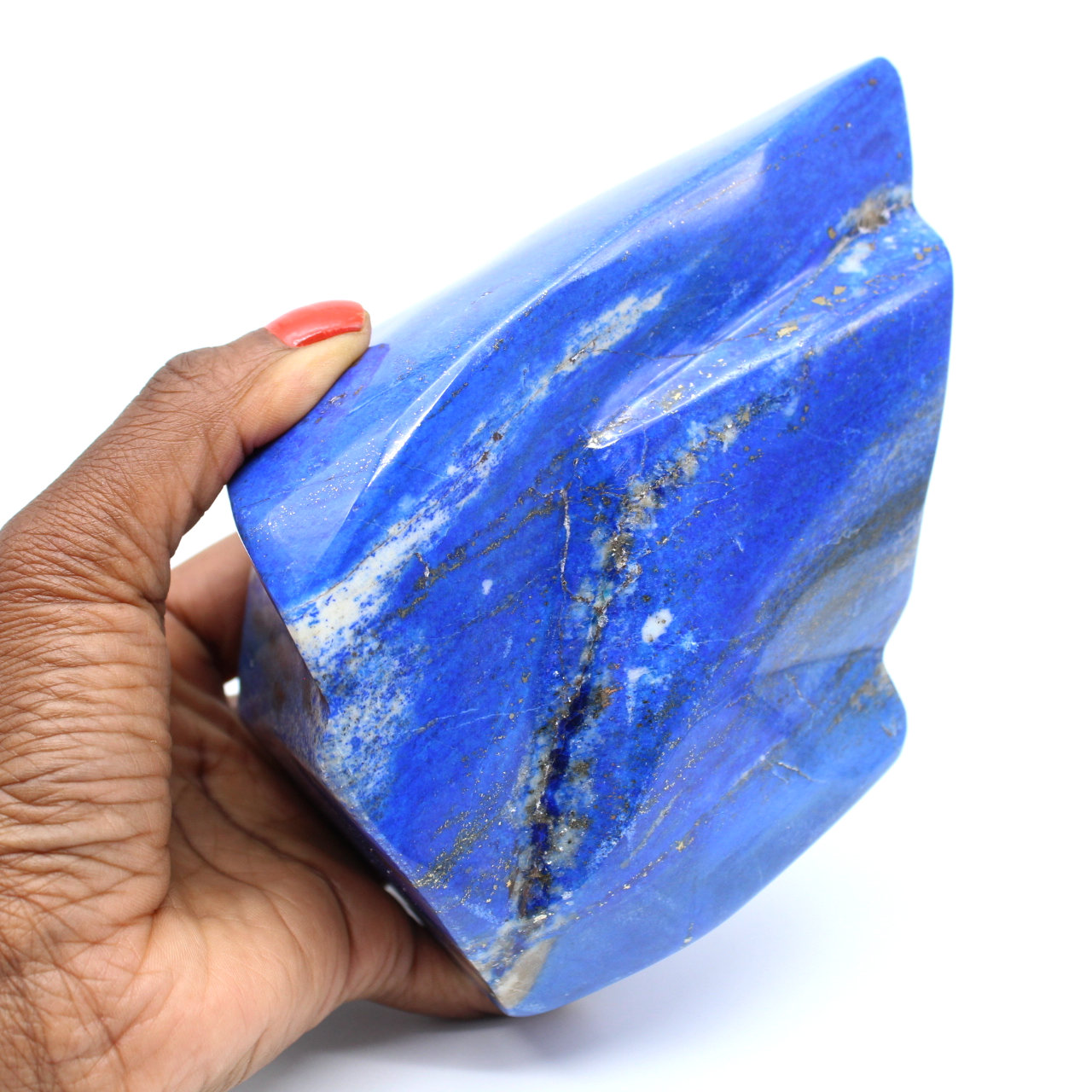 Grande pierre de décoration en Lapis-lazuli