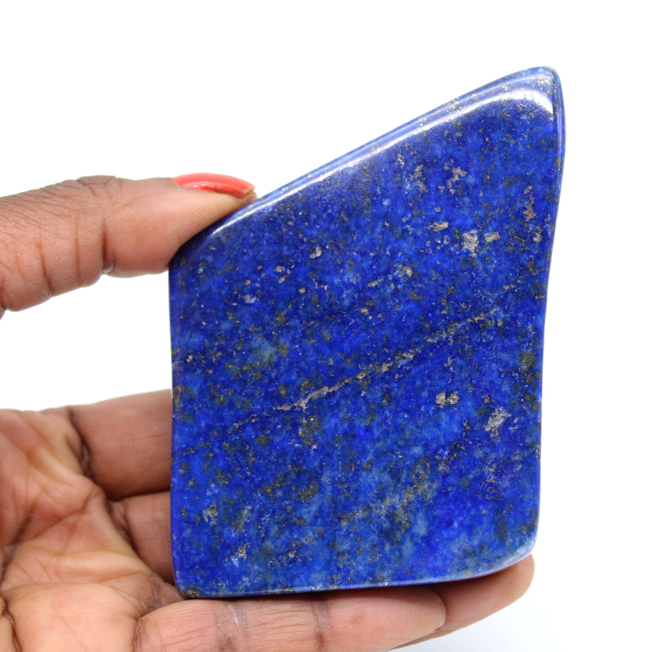 Bloc poli en Lapis-lazuli