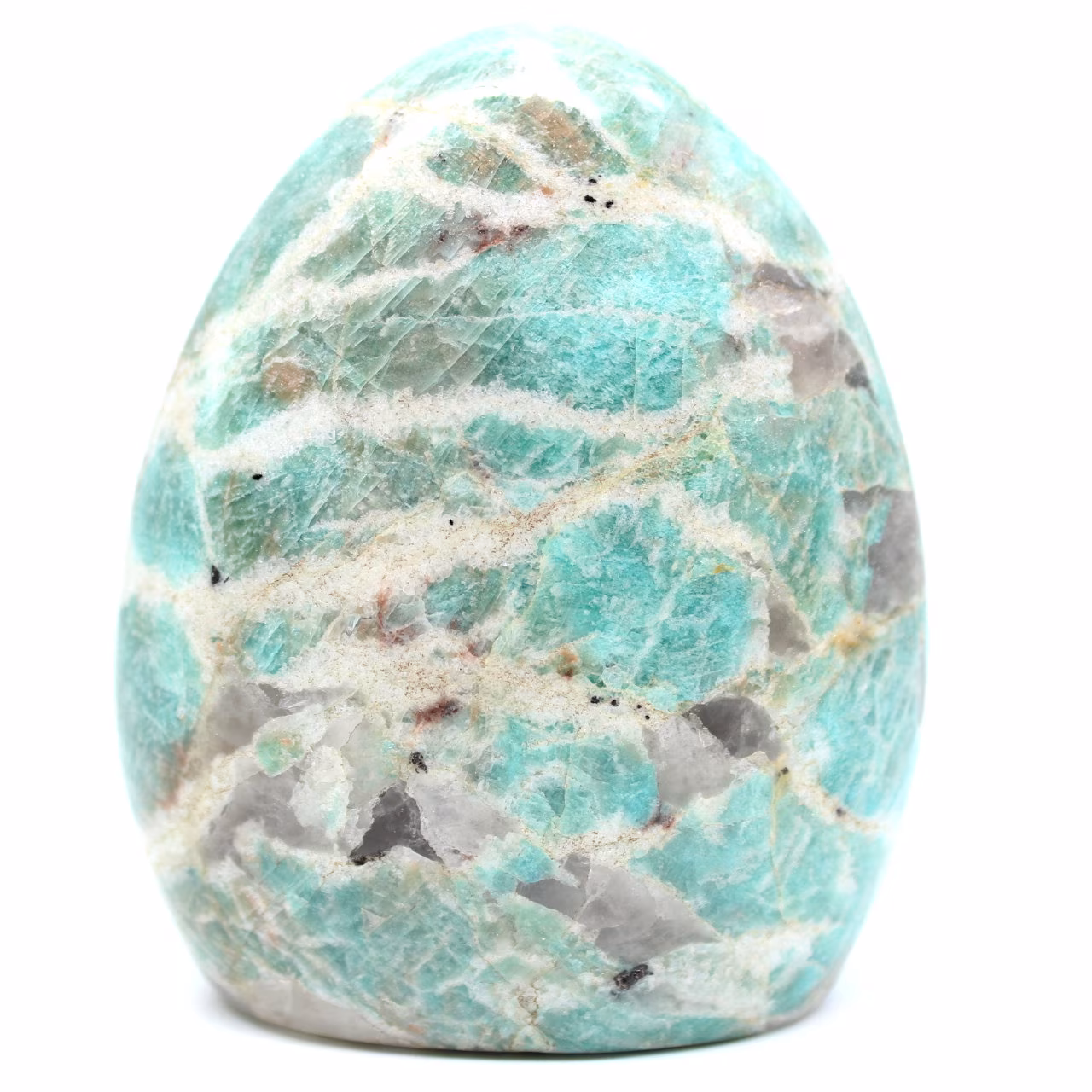 Pierre polie en amazonite