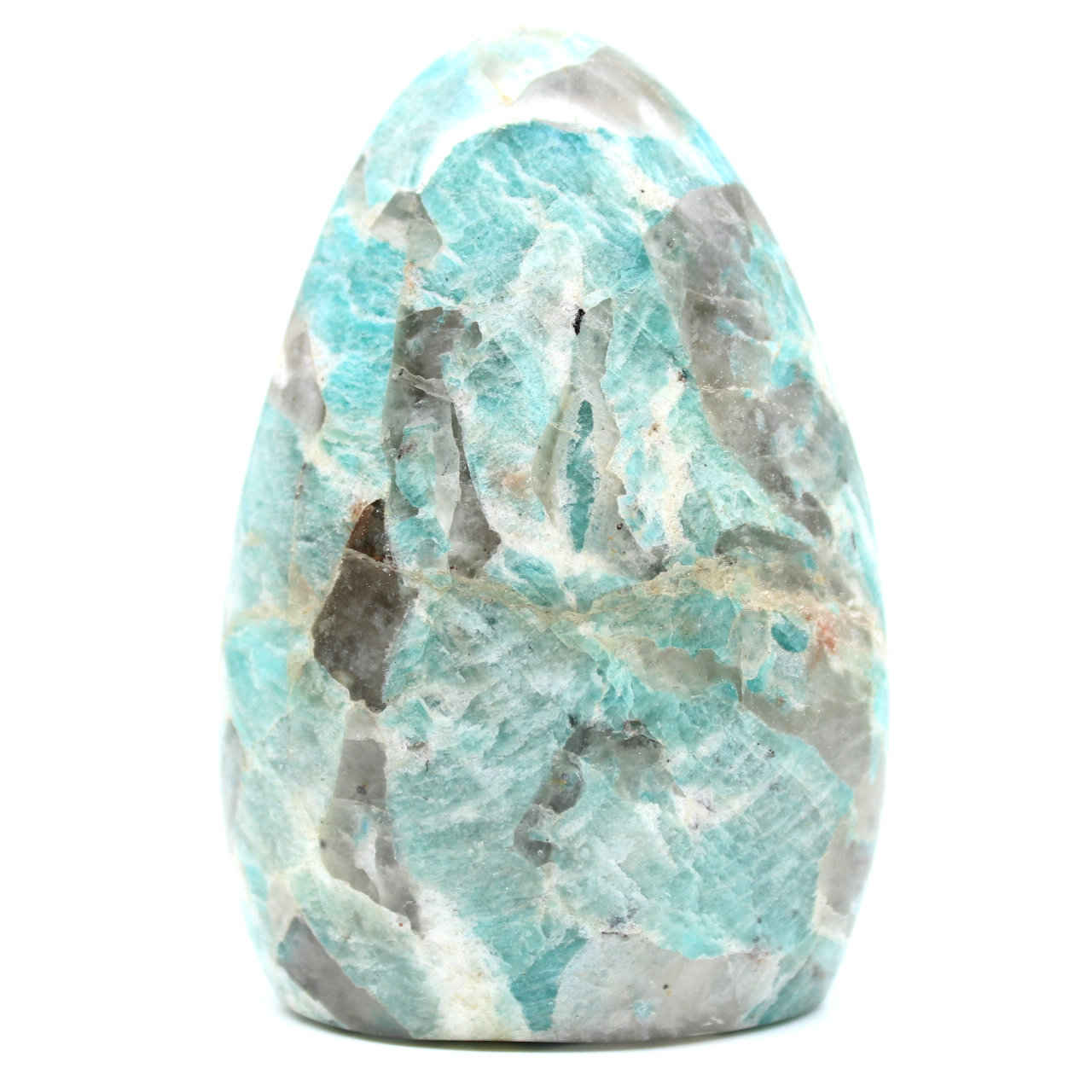 Amazonite naturelle pour ornement