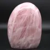 Bloc de quartz rose polie - 0