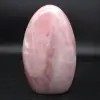 Bloc de quartz rose naturelle polie - 0