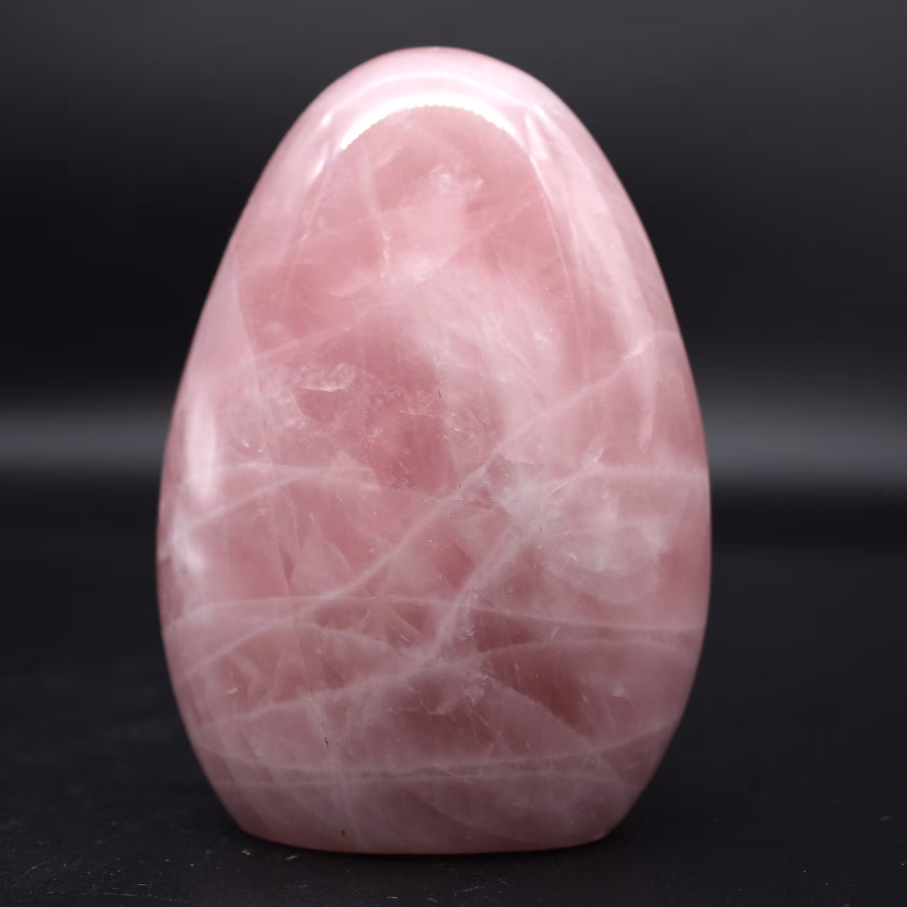 Quartz rose polie naturelle
