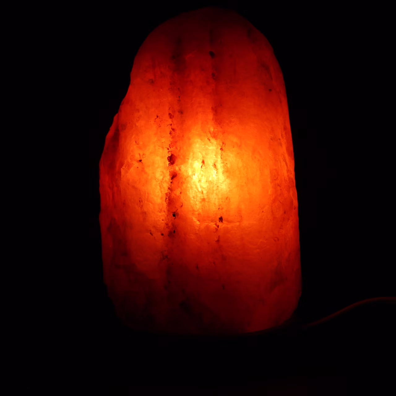 Lampe en roche de sel