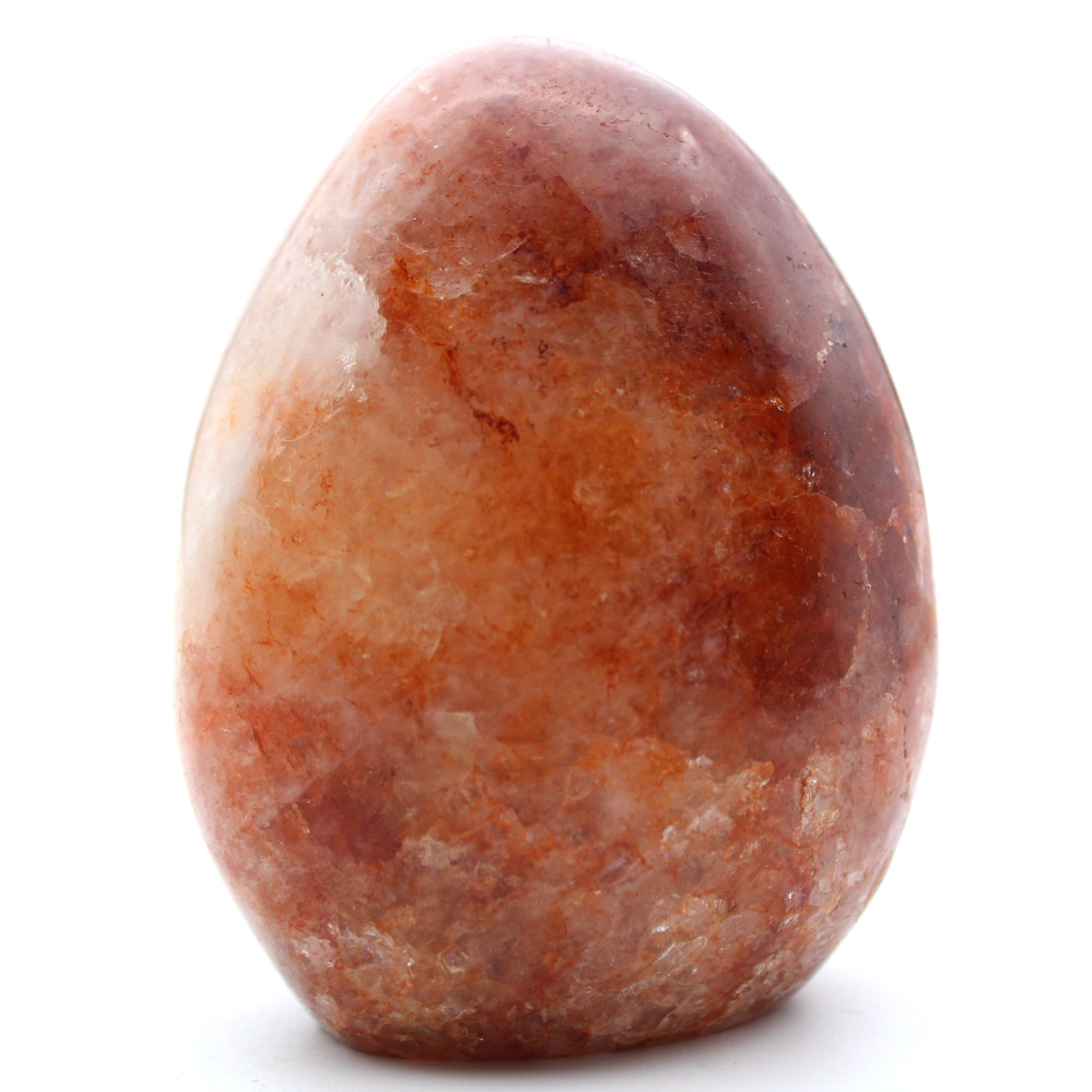 Pierre de quartz rouge naturelle