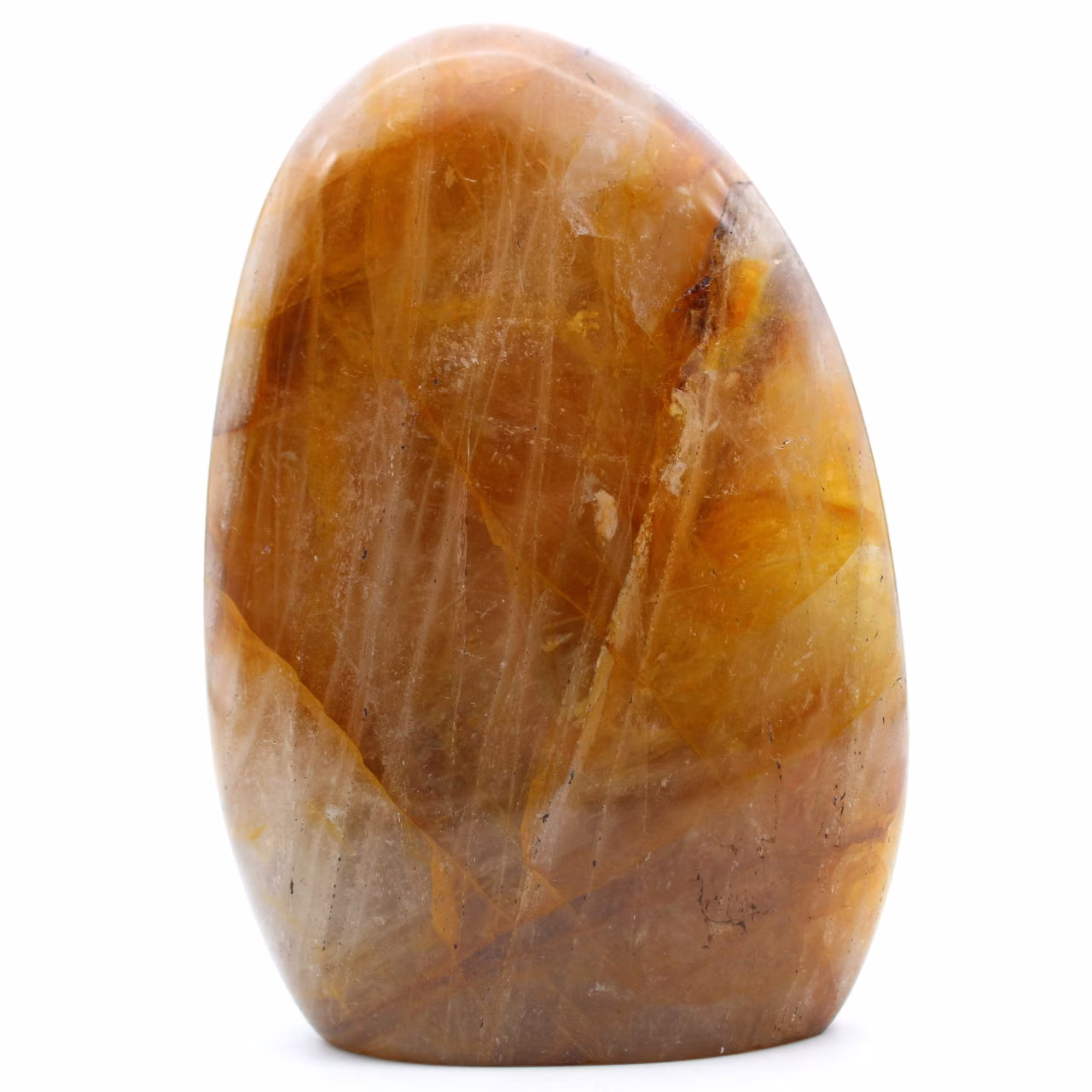 Quartz jaune de décoration