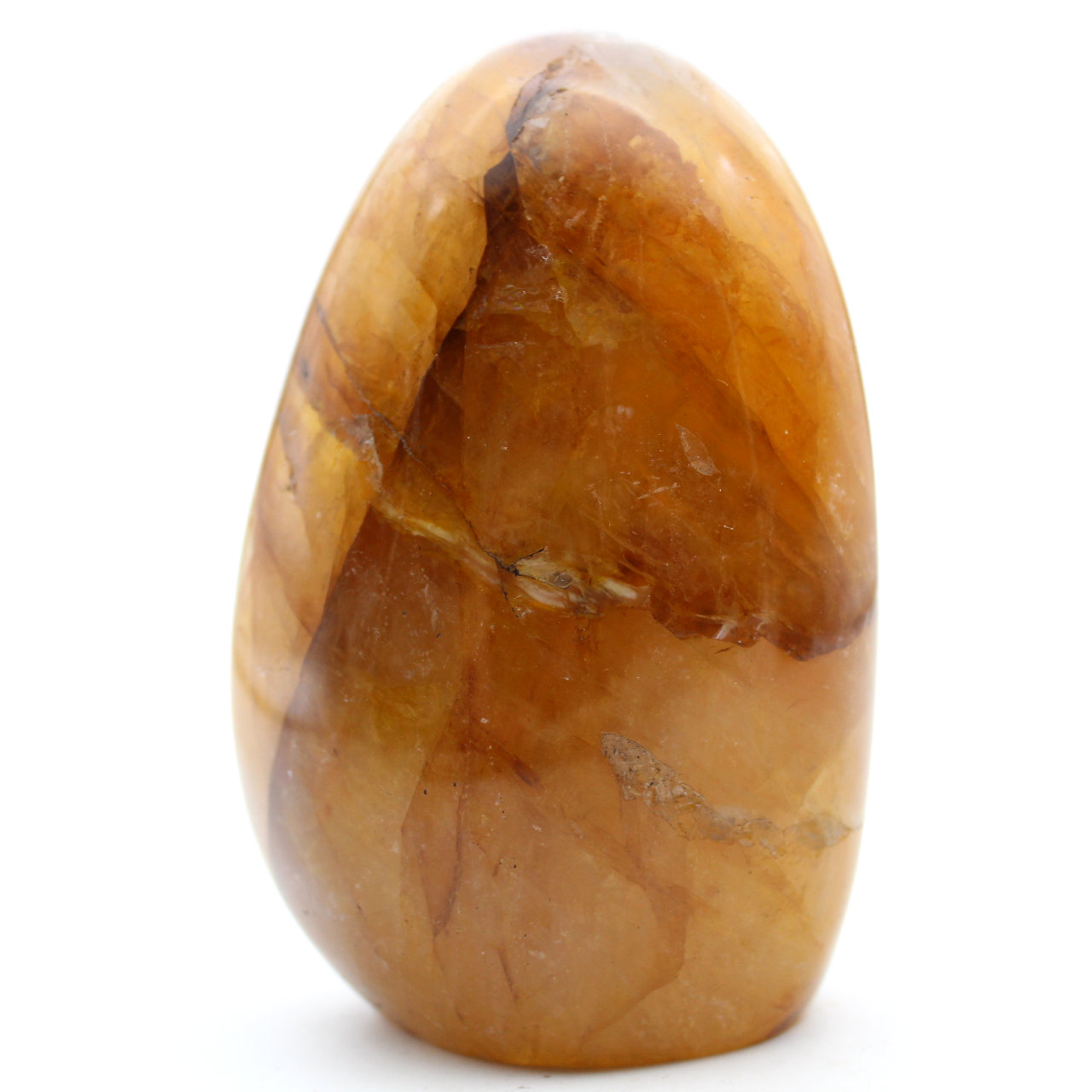 Quartz jaune forme libre