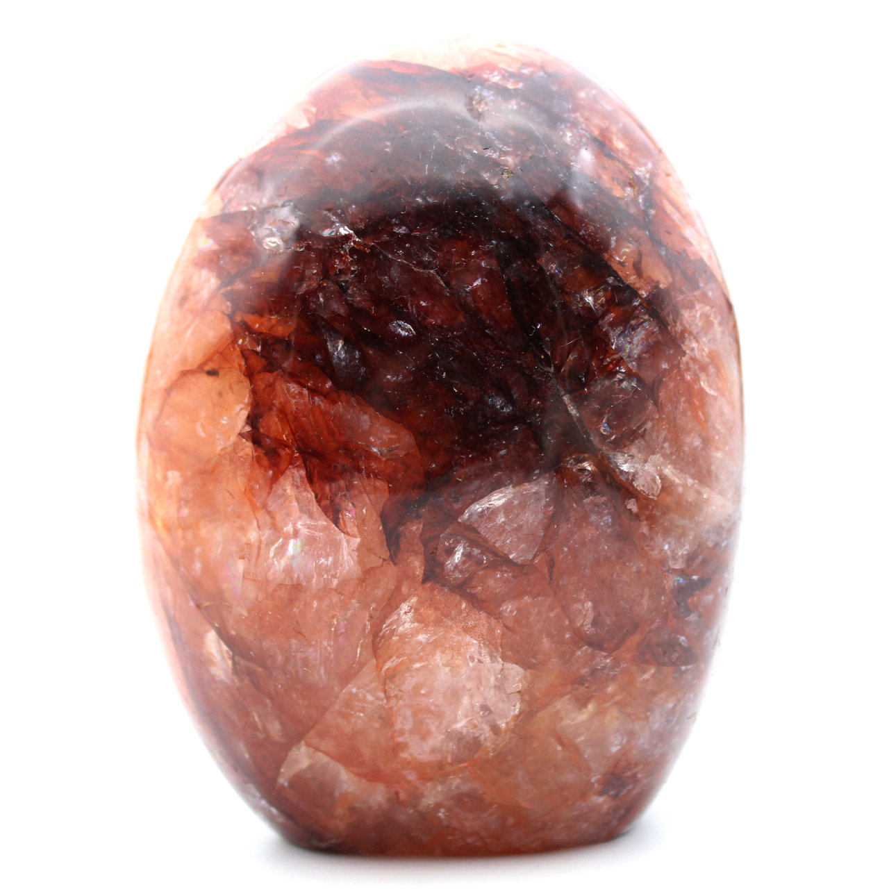 Quartz hématoïde forme libre