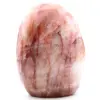 Pierre de Quartz hématoïde polie - 0