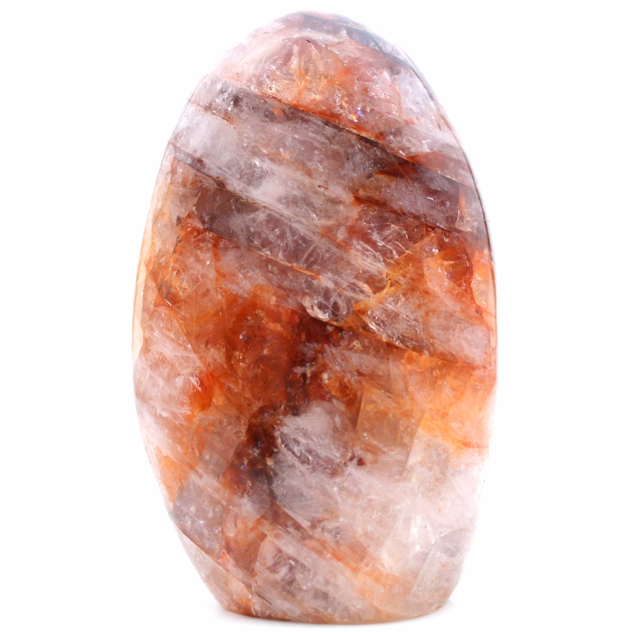 Quartz hématoïde pierre d’ornement de Madagascar
